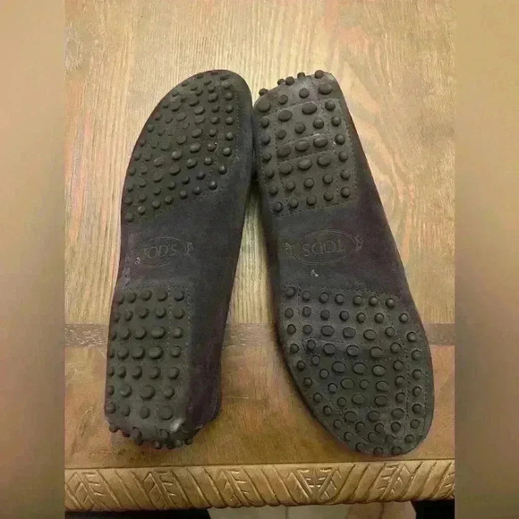 Tod's Suede Driver Penny Loafers size 38.5 - Picture 6 of 8